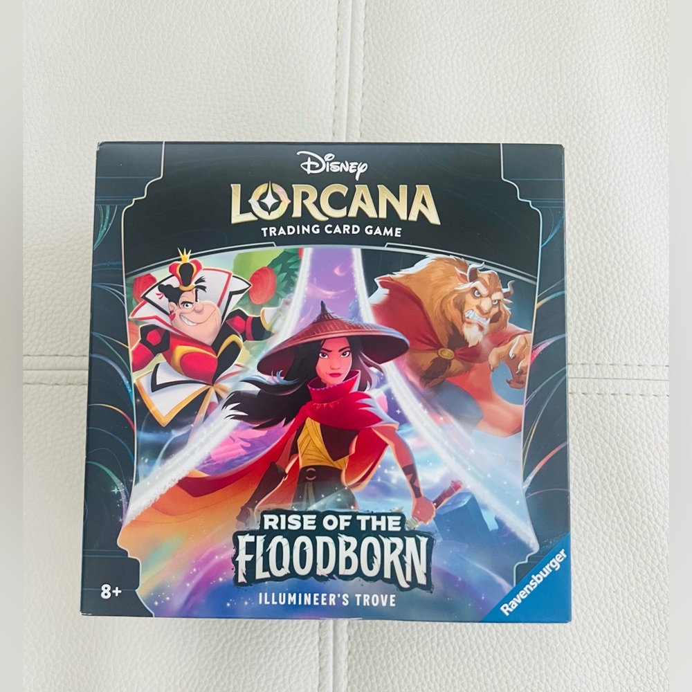 Disney Lorcana TCG Rise of the Floodborn Illumineer's Trove - New & Sealed